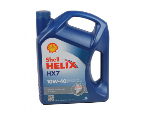 Shell Helix HX-7 RUS 10W-40 4л. Масло моторное.