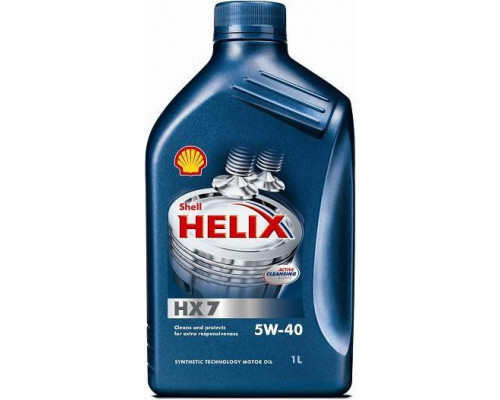 Shell Helix HX-7 RUS 5W-40 1л. Масло моторное.