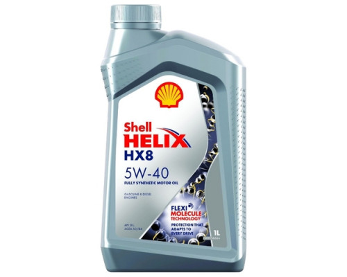 Shell Helix HX-8 RUS 5W-40 1л. Масло моторное.