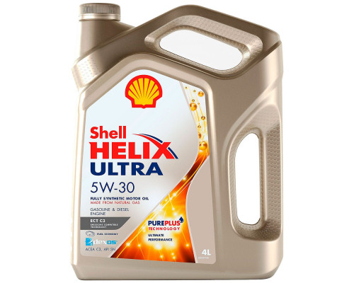 Shell Helix Ultra ECT RUS 5W-30 4л. Масло моторное. 