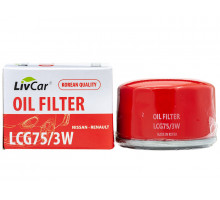 LIVCAR OIL FILTER LCG75/3W / аналог MANN W 75/3