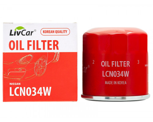 LIVCAR OIL FILTER LCN034W (67/1) / (C-901/C-224/C-808) / аналог MANN W 67/1