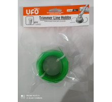 Леска для триммера нейлоновая UFO HOBBY LINE 2,4мм х 10 м (круг)
