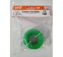 Леска для триммера нейлоновая UFO HOBBY LINE 2,4мм х 35 м (круг)