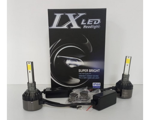 Светодиодные лампы головного света TRD LX-Premium H1-СОВ 12-24V 3000-6000K (3-х цветные) CANBUS