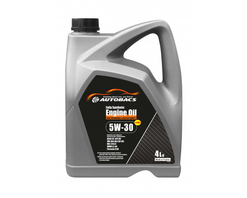 AUTOBACS ENGINE OIL Fully Synthetic 5W-30 ACEA C3 API SN+PAO FOR EUROPEAN CARS Масло моторное 4л.