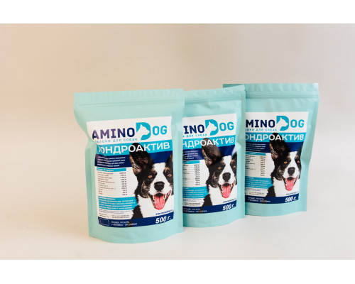 AminoDOG ХондроАктив – Хондропротектор для собак 500 гр.