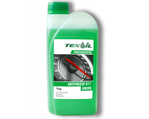 Антифриз Freezekeeper Green  G11 (-40°C) 1кг. "Texoil" ГОСТ