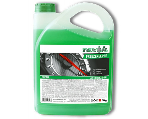 Антифриз Freezekeeper Green  G11 (-40°C) 5кг. "Texoil" ГОСТ