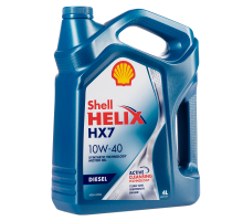 Shell Helix HX-7 Dizel RUS 10W-40 4л. Масло моторное.