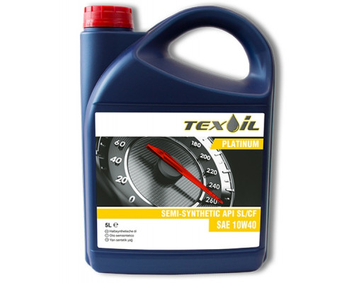 TEXOIL PLATINUM SAE 10W-40 API SL/CF Полусинтетическое моторное масло 5л.
