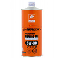 AUTOBACS ENGINE OIL Fully Synthetic  5W-30 SP/CF/GF-6A Масло моторное 1л.