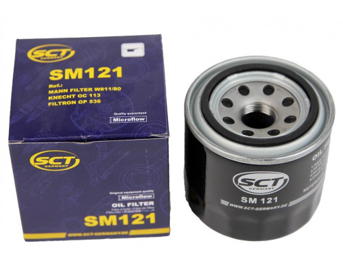 SCT SM 121 Масляный фильтр SM121 (аналог MANN W 811/80)