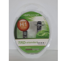 Набор галоген. ламп TRD (STANDART +60 %) H1 12V 55W комп. 2шт.