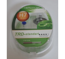 Набор галоген. ламп TRD (STANDART +60 %) H7 12V 55W комп. 2шт.
