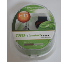 Набор галоген. ламп TRD (STANDART +60 %) H11 12V 55W комп. 2шт.