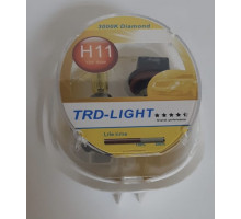 Набор галоген. ламп TRD-LIGHT  (YELLOW DIAMOND 3000K) H11 12V 55W комп. 2шт.