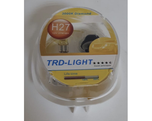 Набор галоген. ламп TRD-LIGHT  (YELLOW DIAMOND 3000K) H27 (881) 12V 27W комп. 2шт.